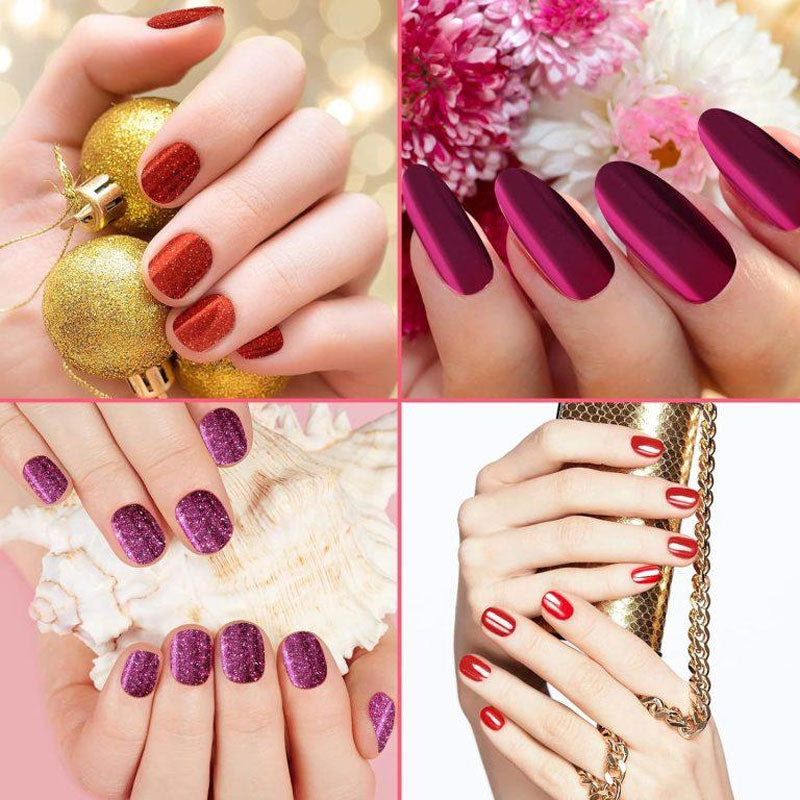 💥Surprise Sale: 50% Off💅 Waterproof self-adhesive glitter nail stickers(3pcs)
