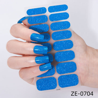 💥Surprise Sale: 50% Off💅 Waterproof self-adhesive glitter nail stickers(3pcs)