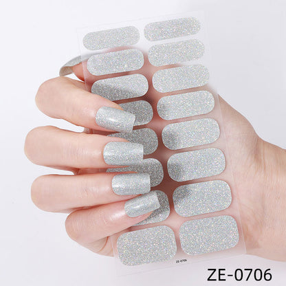 💥Surprise Sale: 50% Off💅 Waterproof self-adhesive glitter nail stickers(3pcs)