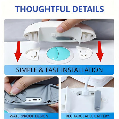 Hygienic Automatic Toilet Flusher