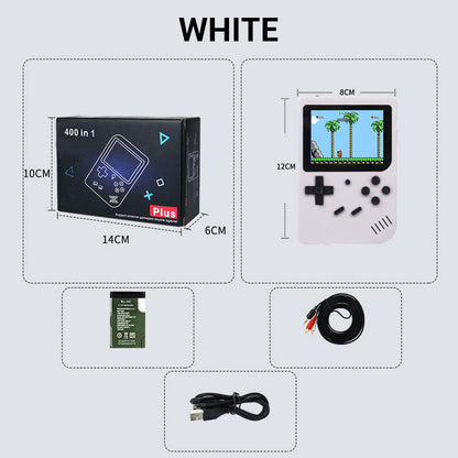 ArcadeBuddy - Rechargeable Mini Game Console - 400+ Nostalgic Games