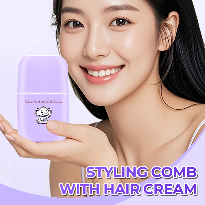 🔥Hot Sales🔥Styling Comb With Hair Cream