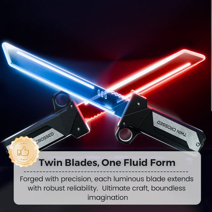 Retractable Interlocking LED Light Sword