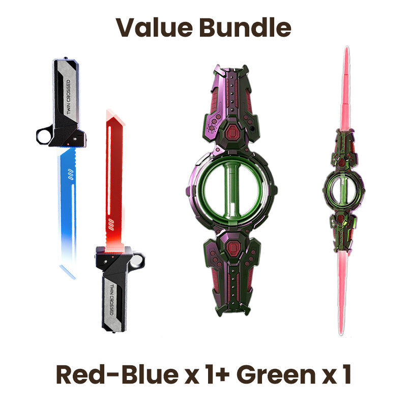 Retractable Interlocking LED Light Sword