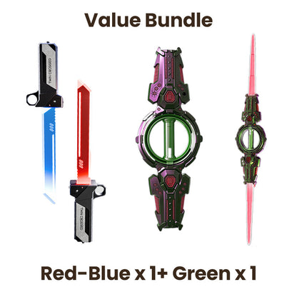 Retractable Interlocking LED Light Sword