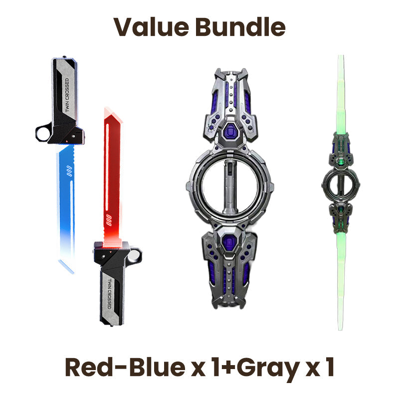 Retractable Interlocking LED Light Sword