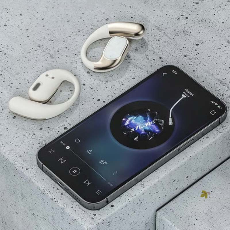 🎧 50% OFF NOW! ⚡Wireless Open-Ear Earbuds – Lightweight, Clear Sound & Safe for Outdoor Use 🏃‍♂️✨