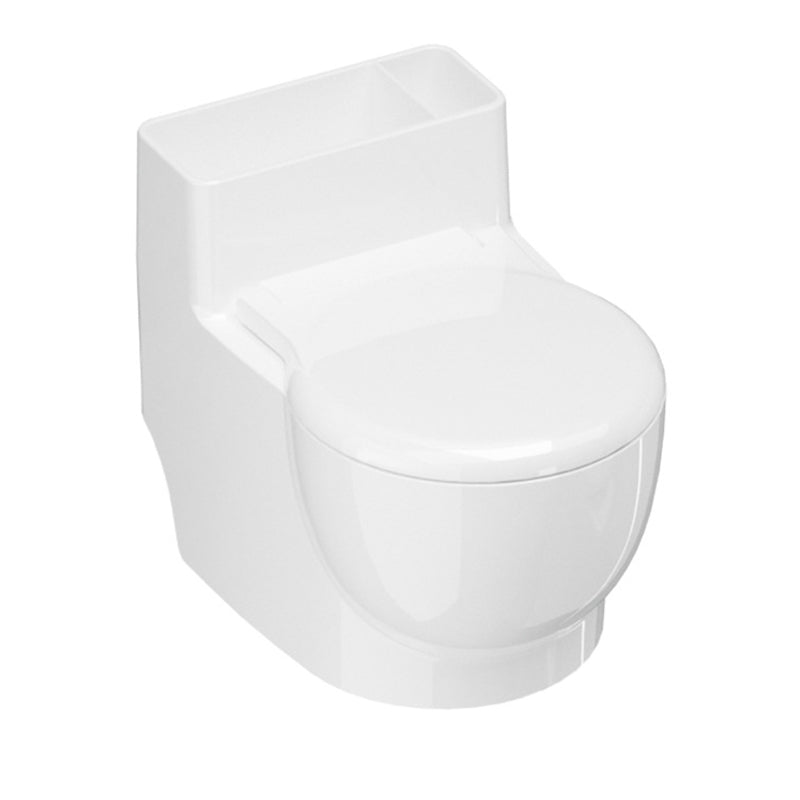 Wall-Mounted Toilet-Shaped Cat Bowl