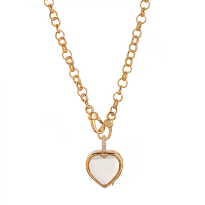 Retro Chic Locket Pendant Necklace