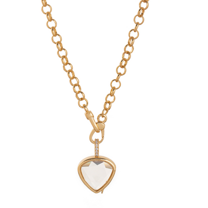 Retro Chic Locket Pendant Necklace