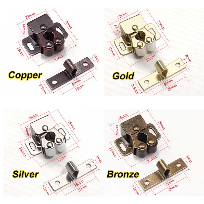 Silent & Strong Classic Door Catches | Stainless Steel, No-Slam Latches for UK Homes