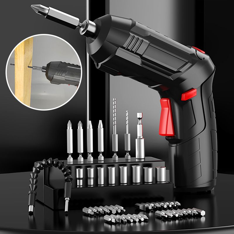 Home Essentials! USB Charging, Battery Powered and Rotatable Screwdriver Set
