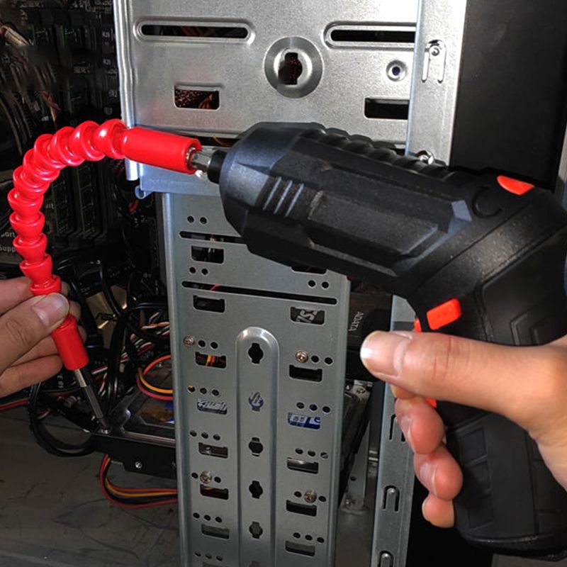 Home Essentials! USB Charging, Battery Powered and Rotatable Screwdriver Set