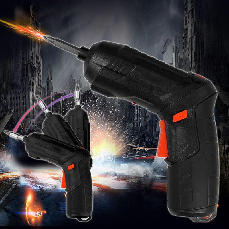 Home Essentials! USB Charging, Battery Powered and Rotatable Screwdriver Set