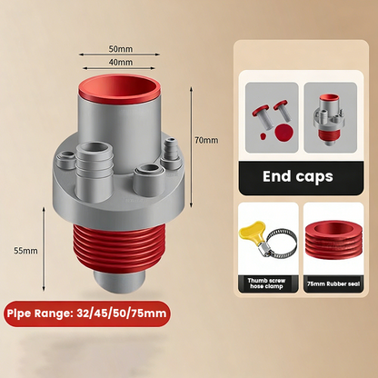Easy Install Multi-Port Drain Pipe Connector