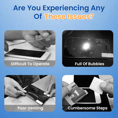 Quick-Apply Dust-Proof Screen Protector
