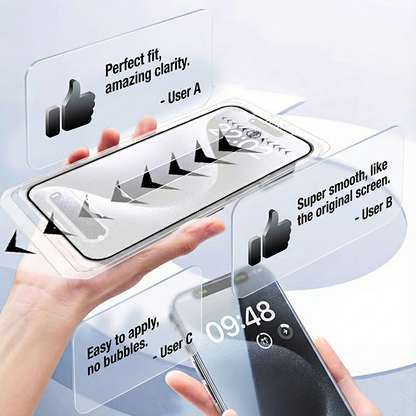 Quick-Apply Dust-Proof Screen Protector