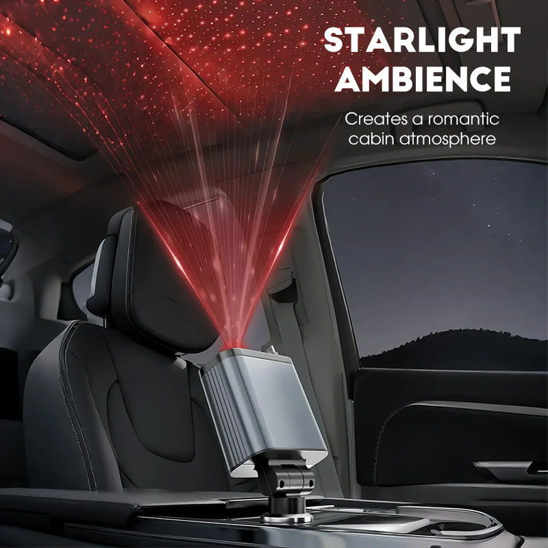 🔥2026 Hot Products🔥Ultra-Fast Car Charger With Retractable Cables & Starlight Ambience