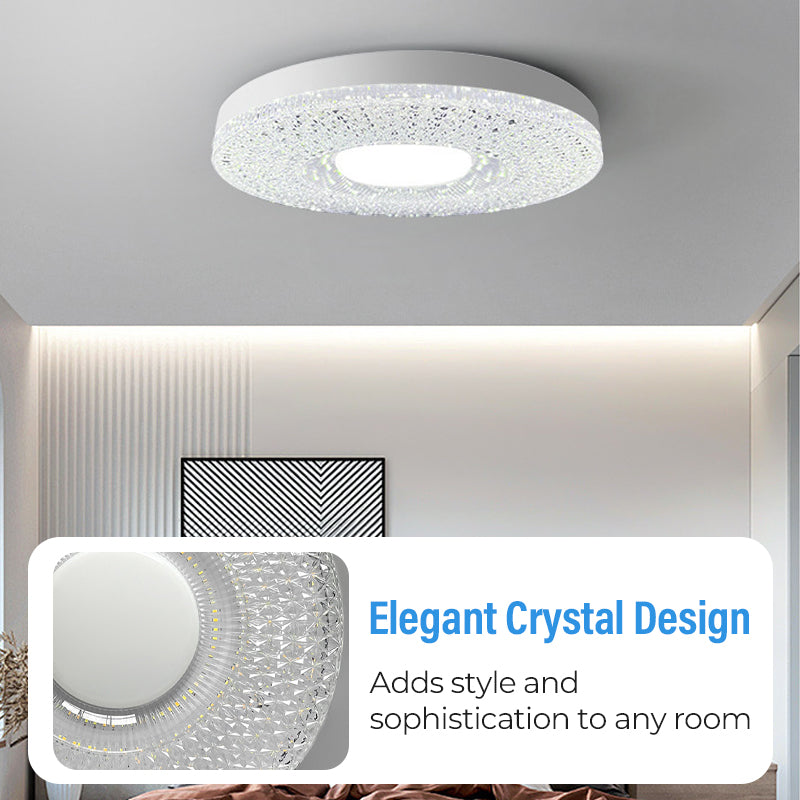 LED Crystal Mounted Ceiling Light