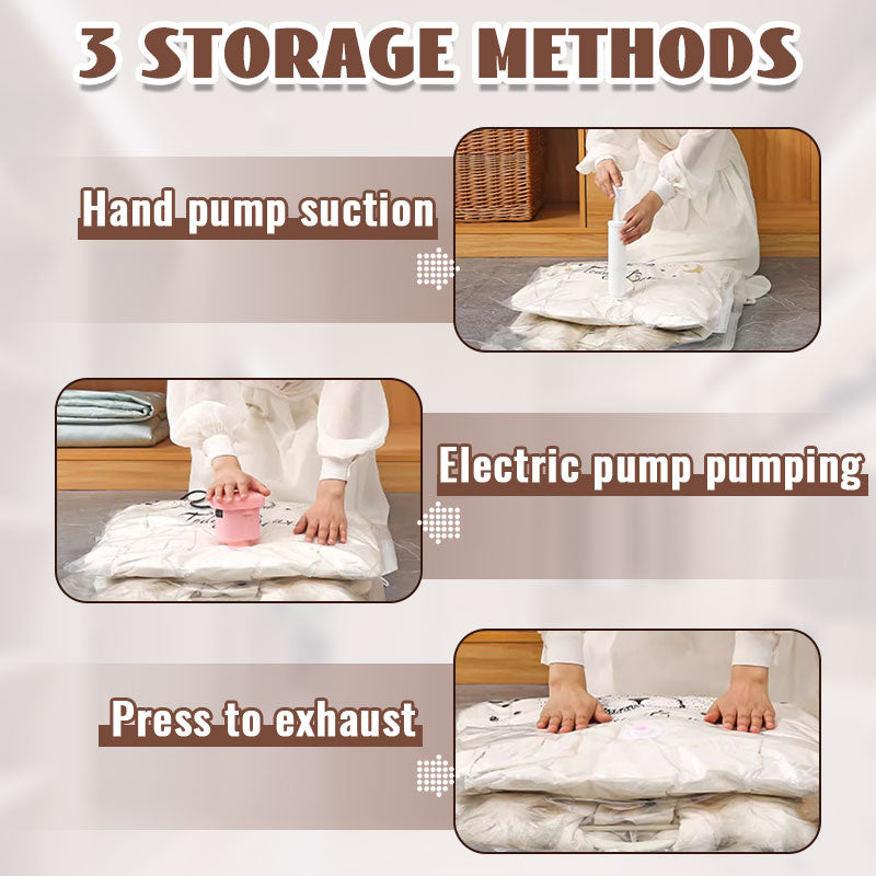 📢📢50%  OFF !! ⏰Hanging Vacuum Storage Bags
