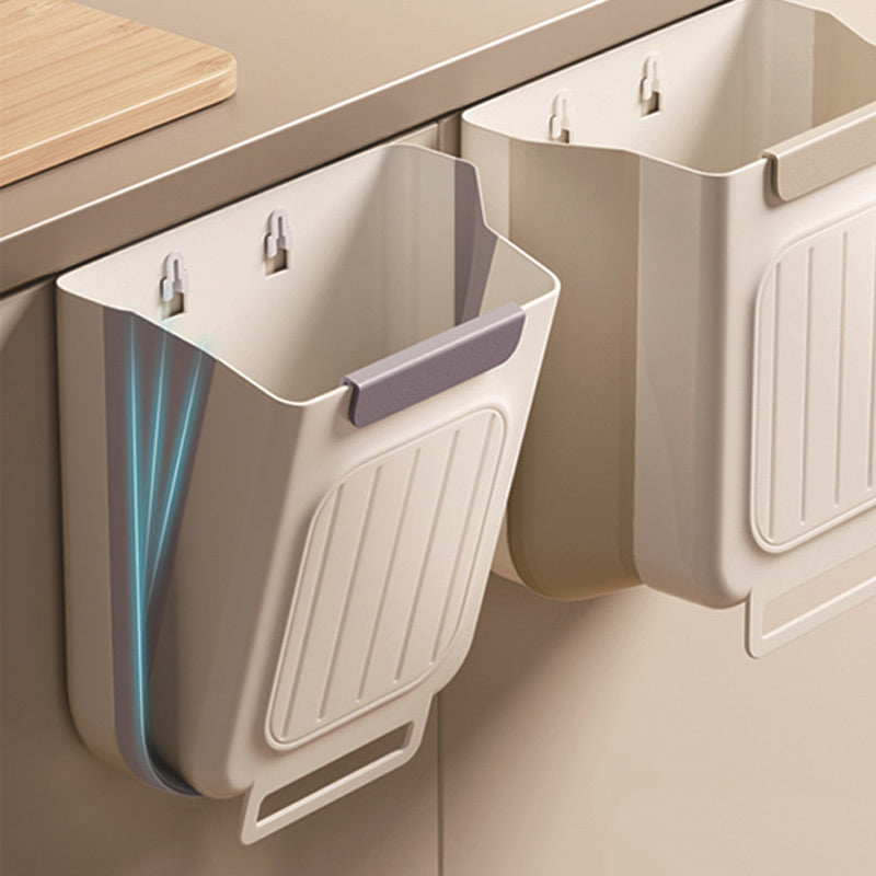 🗑️ 50% OFF NOW! 🧺 Multipurpose Hanging Collapsible Trash Can for Kitchen – Space-Saving, Strong Load-Bearing & Versatile ✨