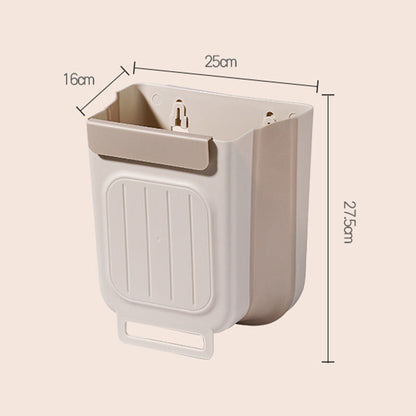 🗑️ 50% OFF NOW! 🧺 Multipurpose Hanging Collapsible Trash Can for Kitchen – Space-Saving, Strong Load-Bearing & Versatile ✨