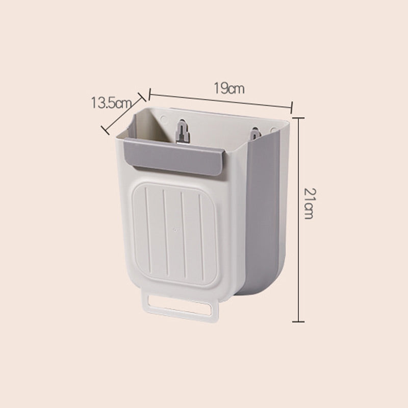 🗑️ 50% OFF NOW! 🧺 Multipurpose Hanging Collapsible Trash Can for Kitchen – Space-Saving, Strong Load-Bearing & Versatile ✨