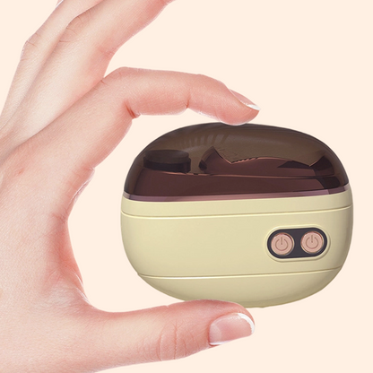 💅50% OFF NOW ! ⚡2-in-1 Electric Nail Clipper with Polishing File – Automatic Cut & Grind Nails, Safe Quiet Design for Adults, Seniors & Babies