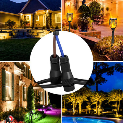 🔌 Water-Resistant Low-Voltage Wire Connector – Safe & Stable for Outdoor Low-Voltage Projects!
