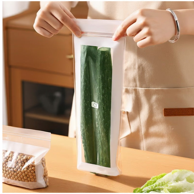 📢📢50% OFF !! ⏰Transparent Food-Grade Reinforced Double-Seal Bags