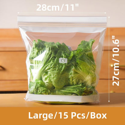 📢📢50% OFF !! ⏰Transparent Food-Grade Reinforced Double-Seal Bags