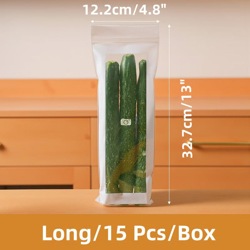 📢📢50% OFF !! ⏰Transparent Food-Grade Reinforced Double-Seal Bags