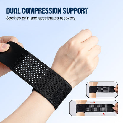 Unisex Adjustable Compression Wrist Support Band