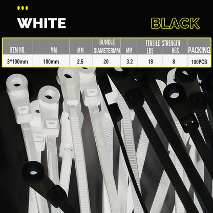 Screw Hole Cable Ties