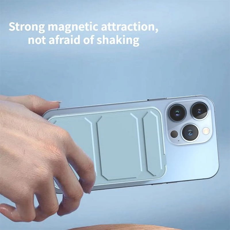 ✨ Mini Foldable Wireless Magnetic Power Bank with Stand! 🧲📱