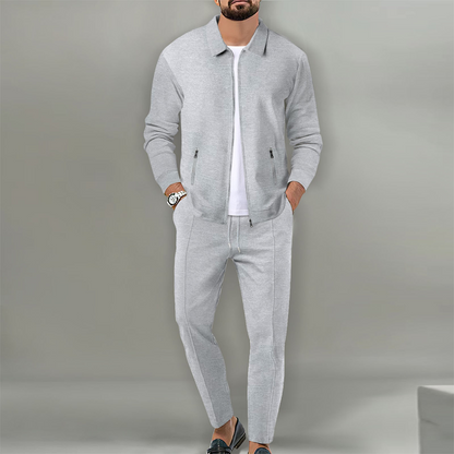 ⏳Time-Limited Special⏰Men’s Stylish Lapel Jacket & Jogger Pants 2-Piece Set