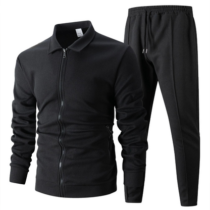 ⏳Time-Limited Special⏰Men’s Stylish Lapel Jacket & Jogger Pants 2-Piece Set