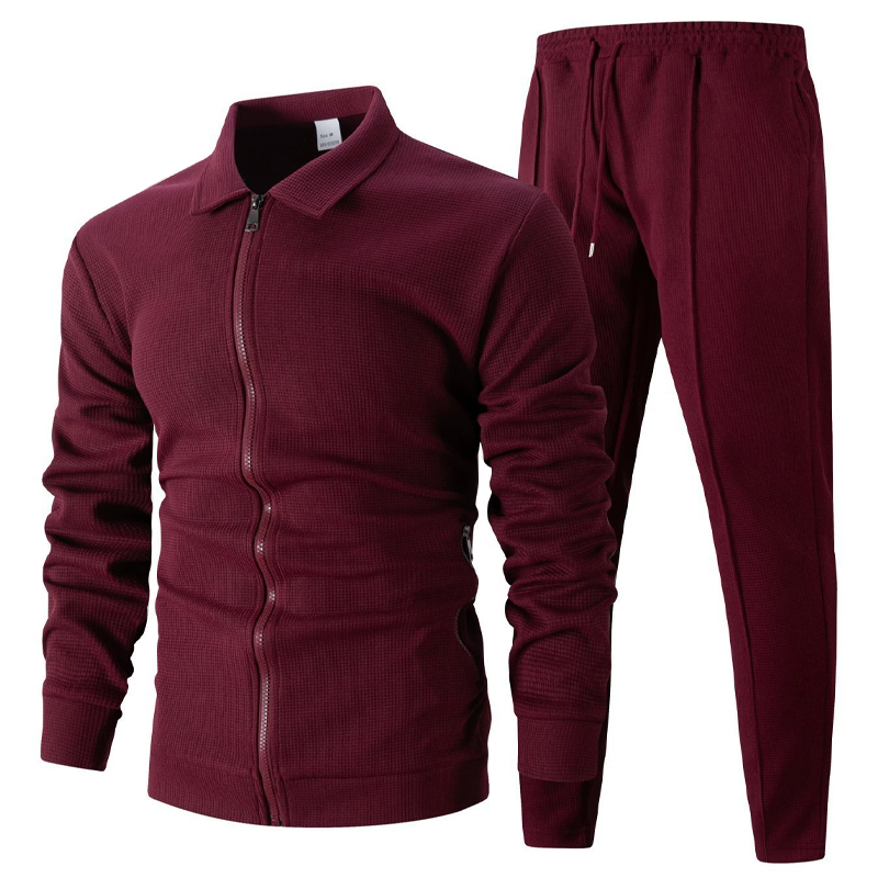 ⏳Time-Limited Special⏰Men’s Stylish Lapel Jacket & Jogger Pants 2-Piece Set