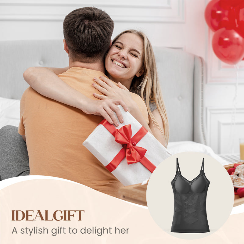 ⏳Time-Limited Special⏰Women's Seamless Shaping Camisole with Built-in Bra