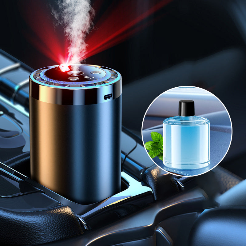 Smart Car Diffuser Set with Light & Spray Modes
