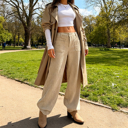 💥 Flash Sale! Storewide Clearance Event 💥Women's Casual Loose-Fit High-Waisted Pants