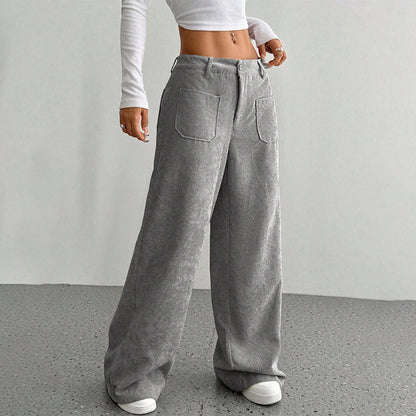 💥 Flash Sale! Storewide Clearance Event 💥Women's Casual Loose-Fit High-Waisted Pants