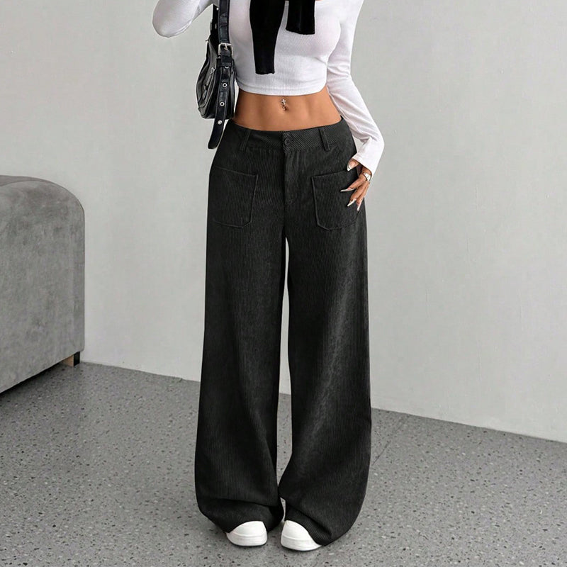 💥 Flash Sale! Storewide Clearance Event 💥Women's Casual Loose-Fit High-Waisted Pants