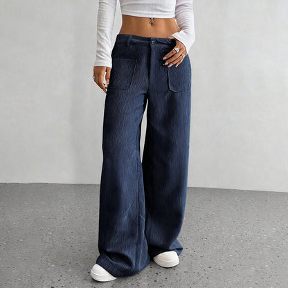 💥 Flash Sale! Storewide Clearance Event 💥Women's Casual Loose-Fit High-Waisted Pants