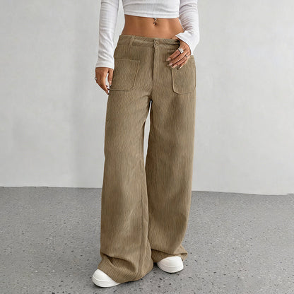 💥 Flash Sale! Storewide Clearance Event 💥Women's Casual Loose-Fit High-Waisted Pants