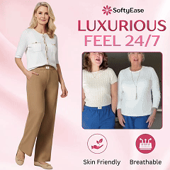 🌷LAST DAY SALE 50% OFF!!💥Perfect Drape High Rise Pull-On Stretch Pants