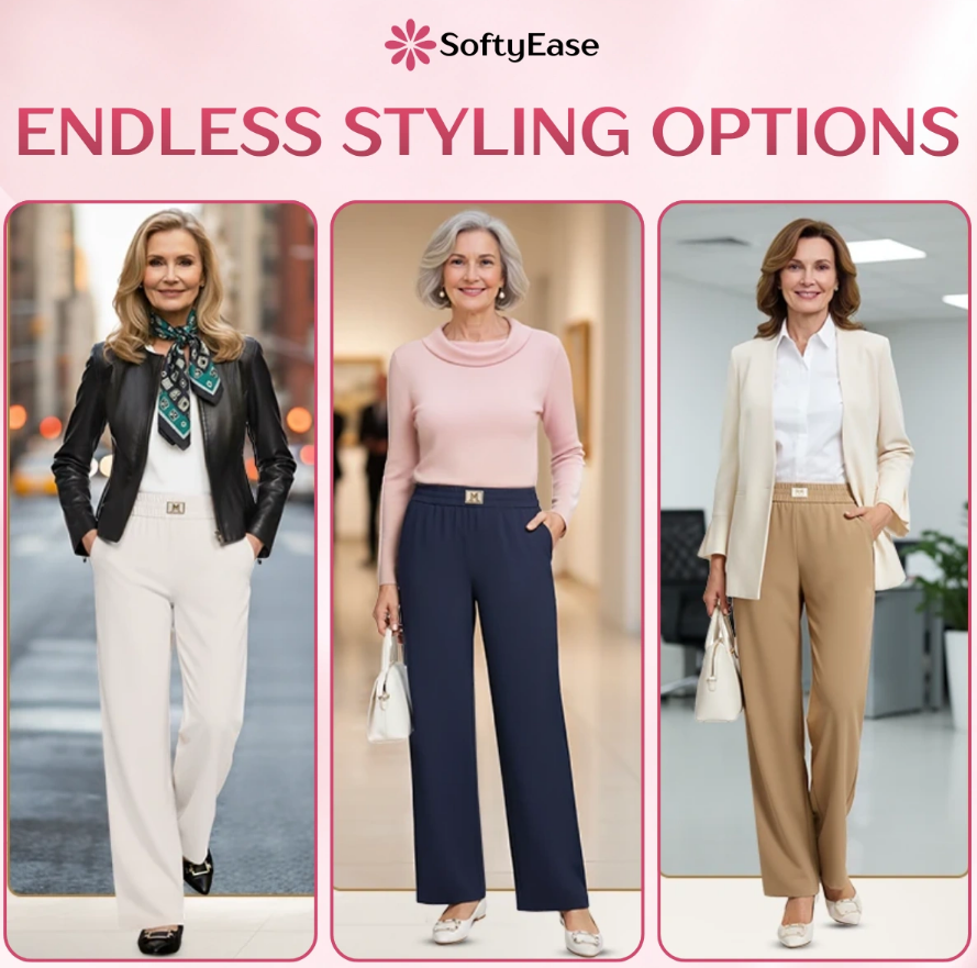 🌷LAST DAY SALE 50% OFF!!💥Perfect Drape High Rise Pull-On Stretch Pants