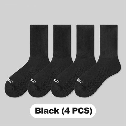 Pure Cotton Antibacterial Sports Socks for Men