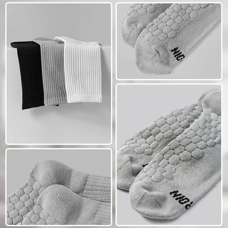 Pure Cotton Antibacterial Sports Socks for Men
