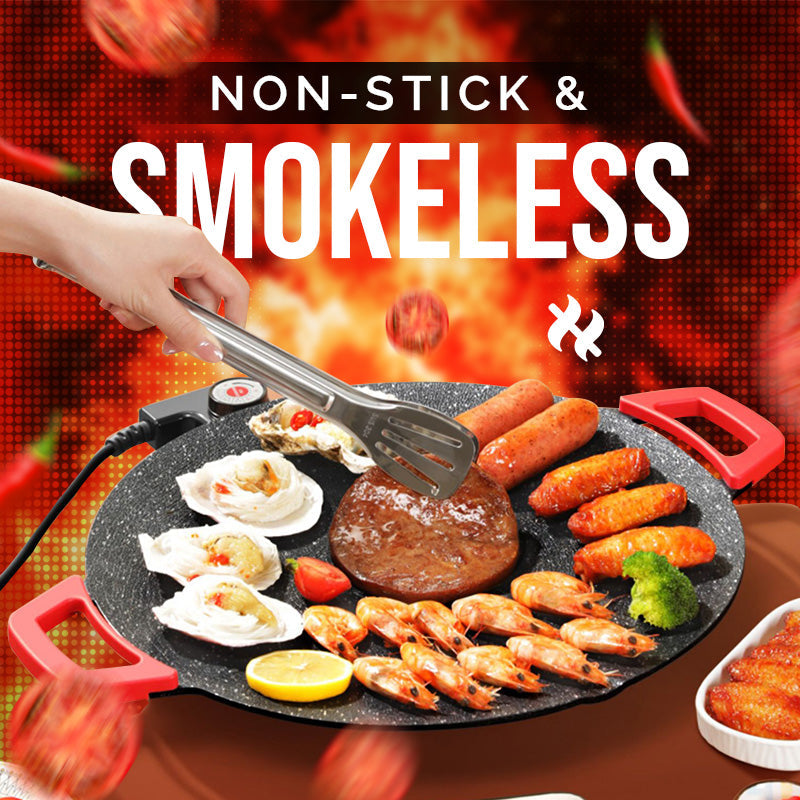 🌟Electric Non-stick Smokeless Baking Pan